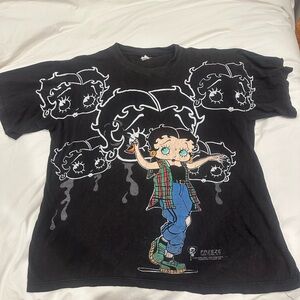Freeze Kids Black and Multicolor Graphic Tee